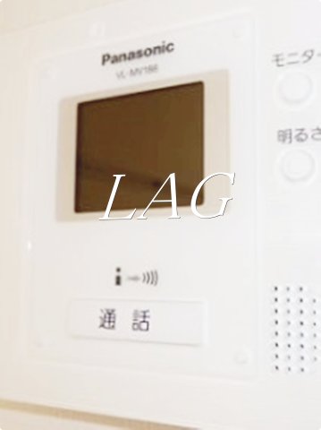 セキュリティ　モニター付インターホンです。
