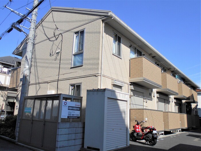 建物外観　新田駅徒歩８分（６４０ｍ）