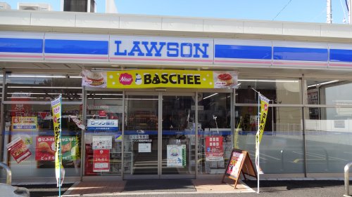 コンビニ　ローソン 岡崎伊賀町店（コンビニ）まで150m