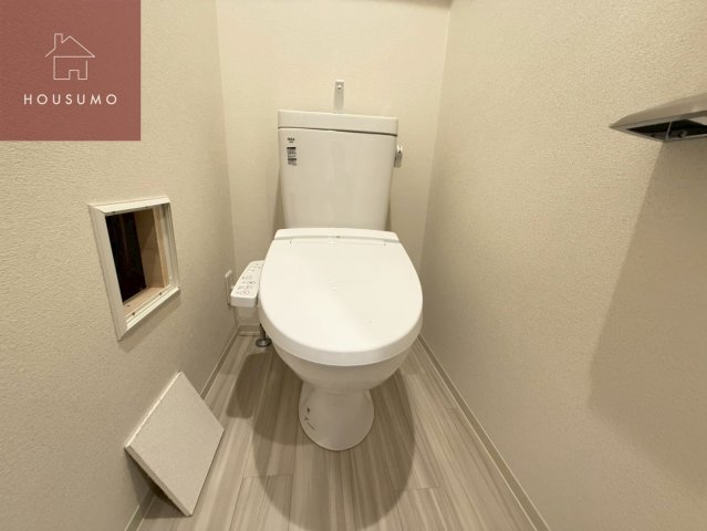 トイレ　ゆったりとした空間のトイレです