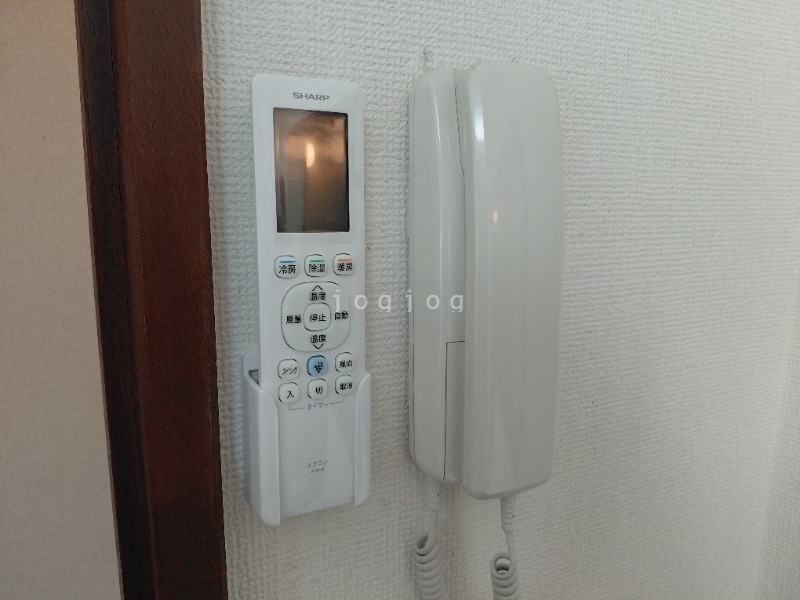 セキュリティ　通話可能で安心のインターホン付です