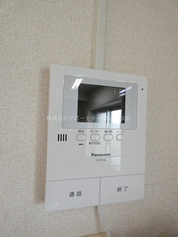 セキュリティ　モニターホン付き！