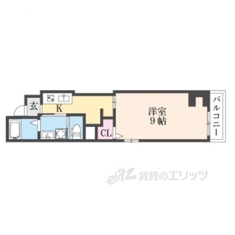 レガリア京都烏丸の間取り写真