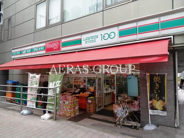 コンビニ　ローソンストア100 中野中央店（コンビニ）まで96m