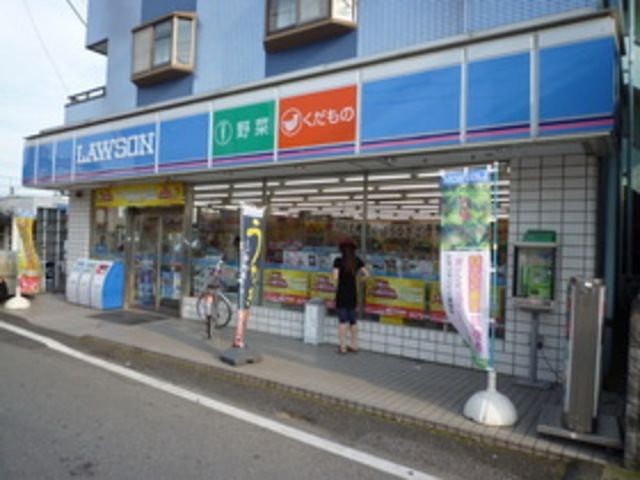 コンビニ　ローソン松戸六実駅前店（コンビニ）まで384m