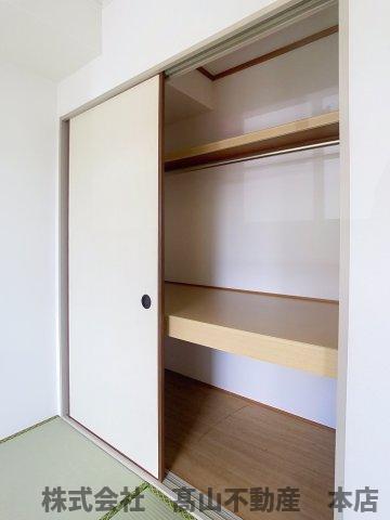 収納　※掲載写真は同タイプの別号室です。実際の仕様・設備は内見時に