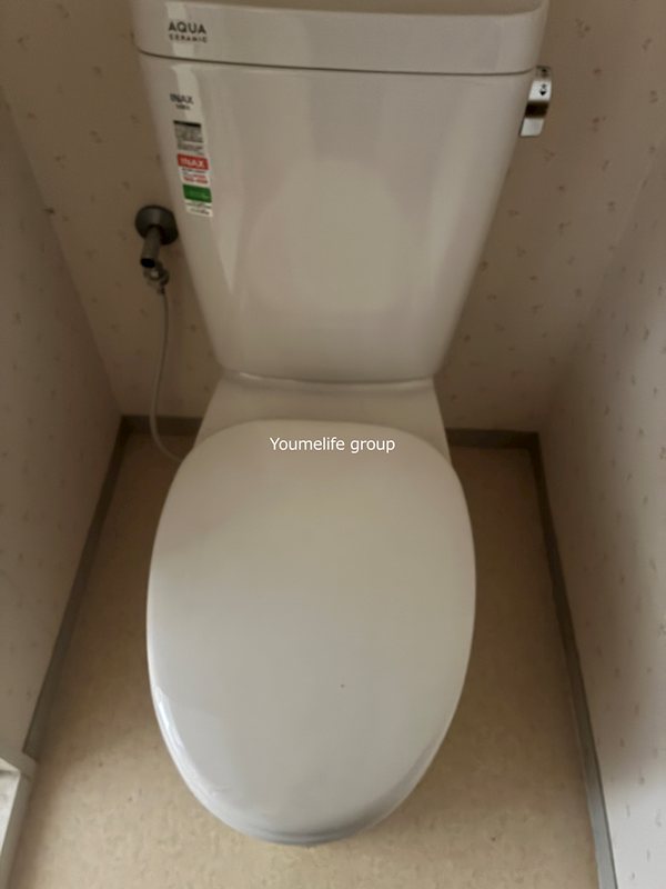 小田急小田原線 秦野駅 徒歩7分 2階建 築34年のトイレ写真