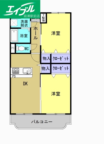 アルジェントシェソワの間取り写真