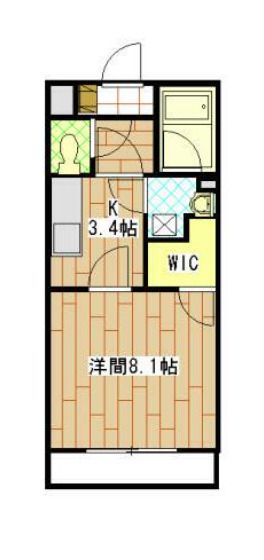フォンテーヌの間取り写真
