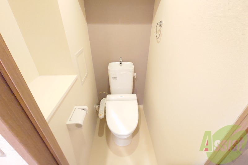 トイレ　落ち着いた空間で快適に利用できます。