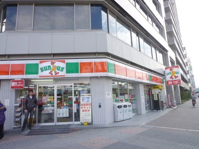 コンビニ　サンクス布施広小路店（コンビニ）まで68m