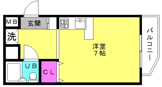 プレアール粟津IIIの間取り写真