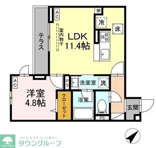 ジェルベーラ東柏ケ谷の間取り写真