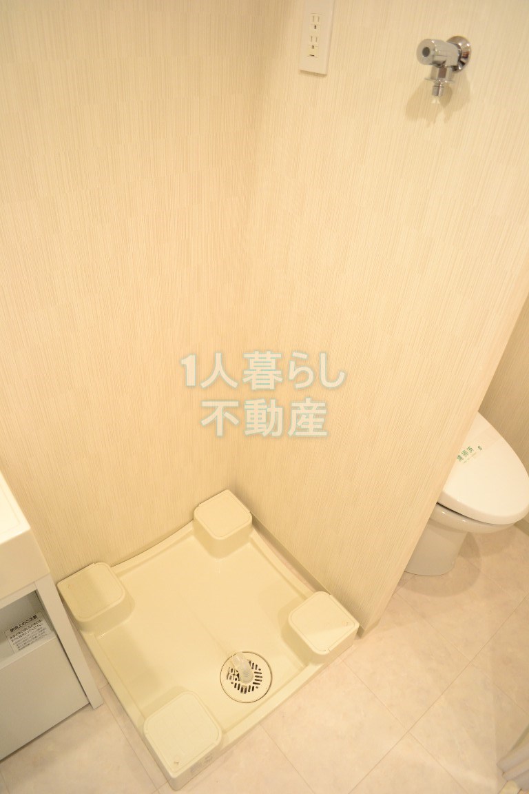 その他設備　洗濯機置き場です