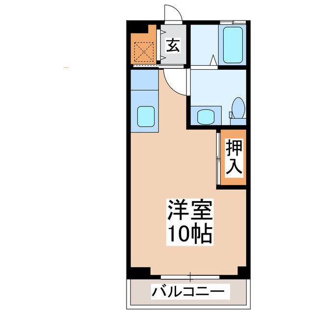 マンション豊田の間取り写真