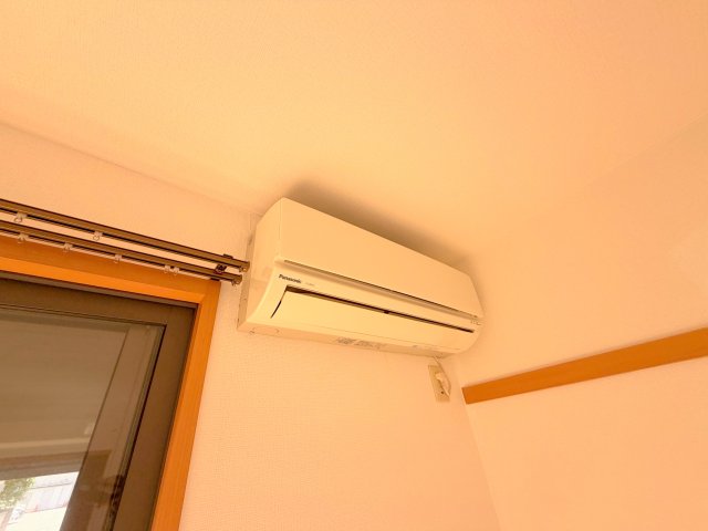 その他設備　エアコンが最初からついているのは、本当に助かりますね。