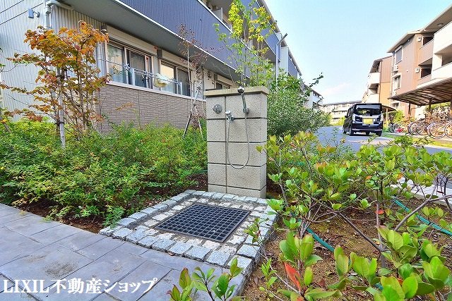 その他共有部分　敷地内にペット足洗い場があります。