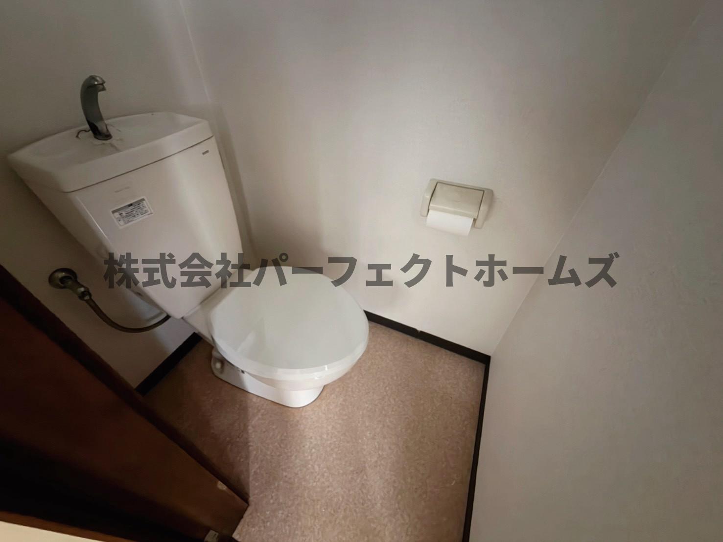 トイレ　ゆったりとした空間のトイレです
