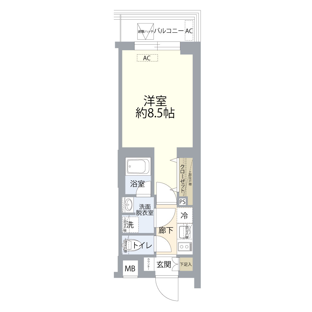アイルプレミアム東京上石神井の間取り写真