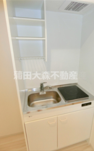 MELDIA蒲田のキッチン写真