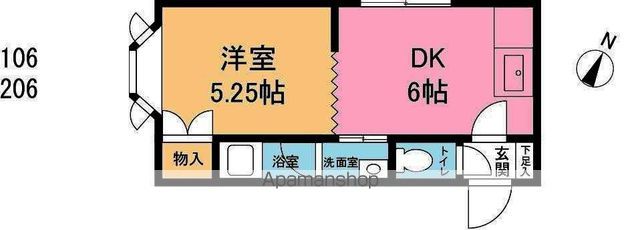 フォレストの間取り写真