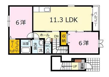 アート・ハウス 参番館の間取り写真