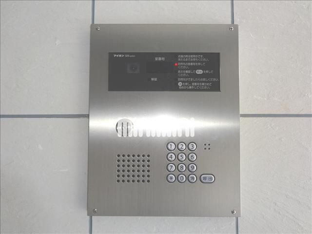 セキュリティ　オートロック付きで安心です。