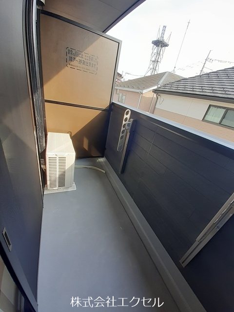 バルコニー　南向きです。