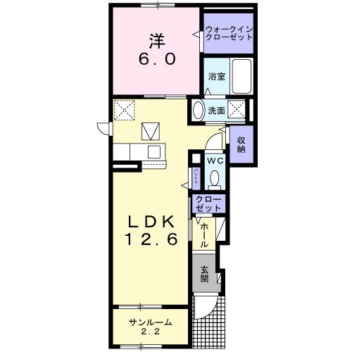 うるま市 2階建 新築の間取り写真