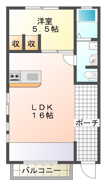 Y’s KRAFTの間取り写真
