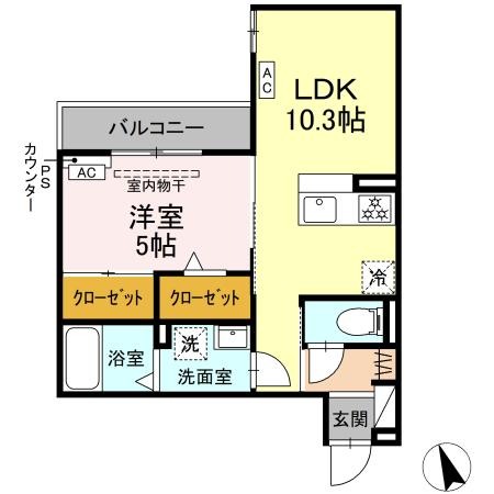 D-Hills龍禅寺IIIの間取り写真