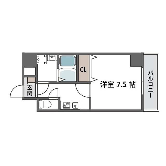Canal天満橋の間取り写真