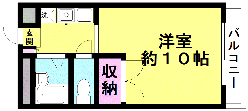 サンバードの間取り写真
