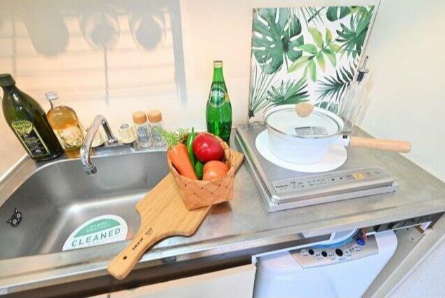 キッチン　家具・小物はイメージです。