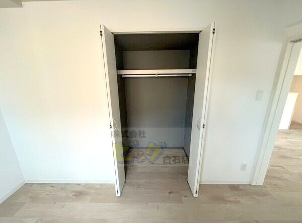 収納　各部屋にクローゼットを完備しています♪