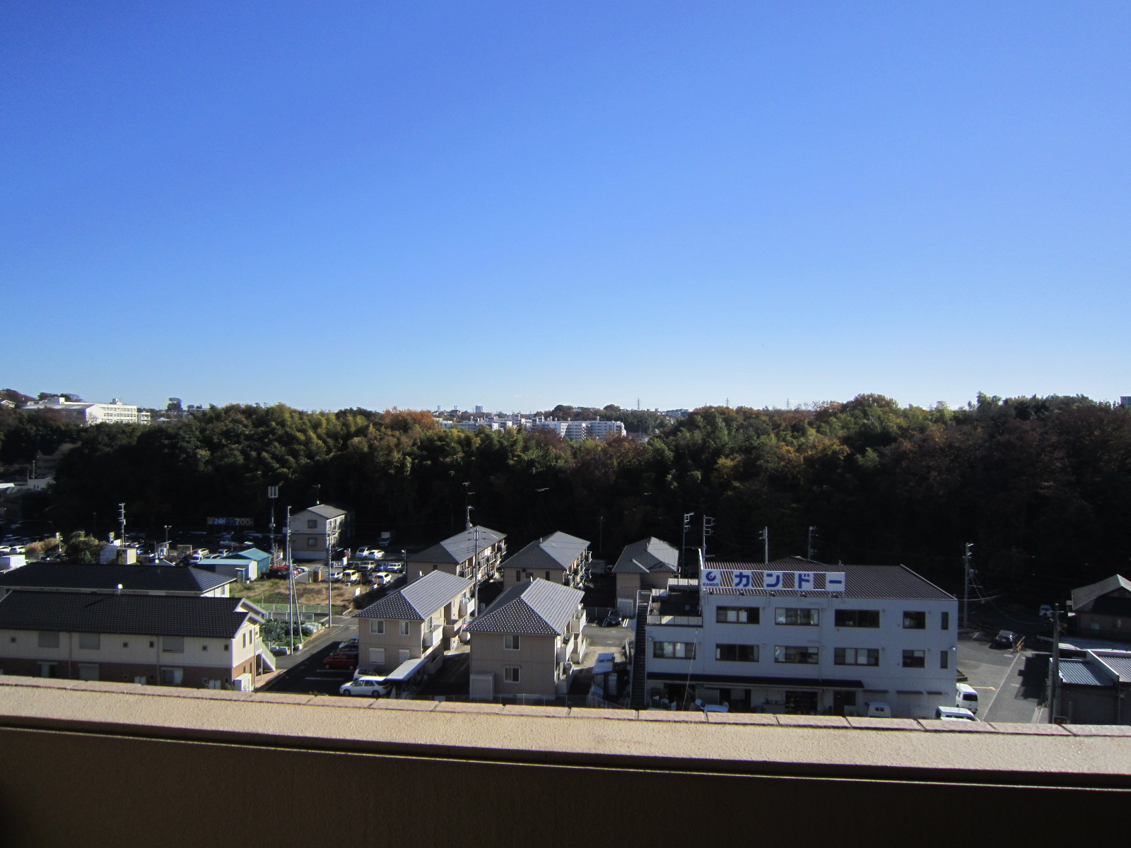 眺望　バルコニーからの眺望