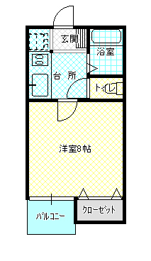 ハイツルミエールの間取り