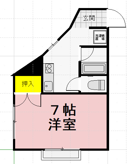 南コーポラスの間取り