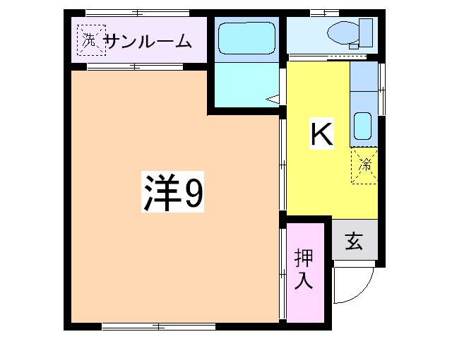 白山ホームズの間取り