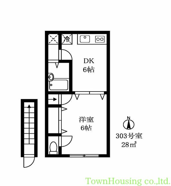 ウイング古屋IIの間取り