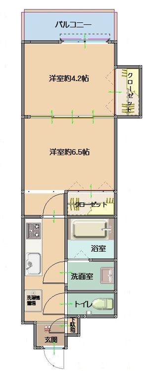 門司港レトロプリンセスの間取り