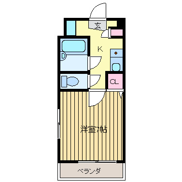 ハイツレマンの間取り