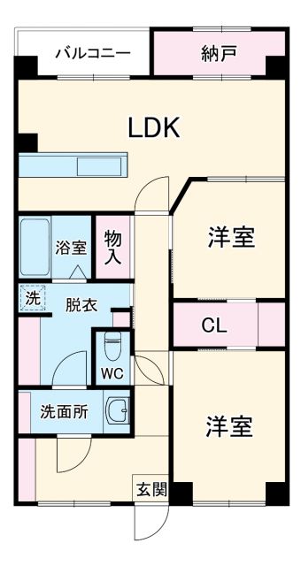 アドバンス新検見川の間取り