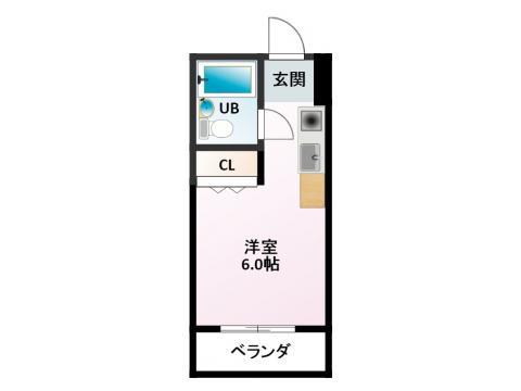 コーポトラストの間取り