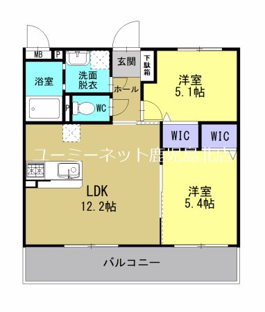 ラフォーレ　コトの間取り