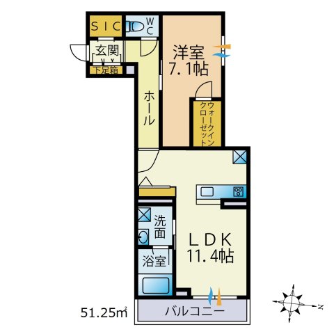 彩雲の間取り