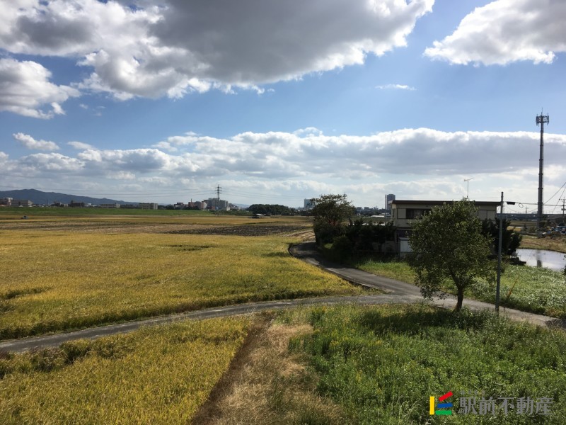 【鳥栖市下野町のアパートの眺望】