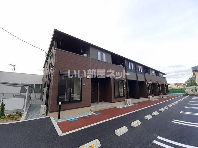 【宮城郡松島町松島のアパートの建物外観】