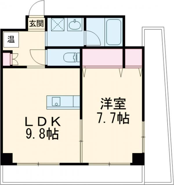 リバーイン城内の間取り