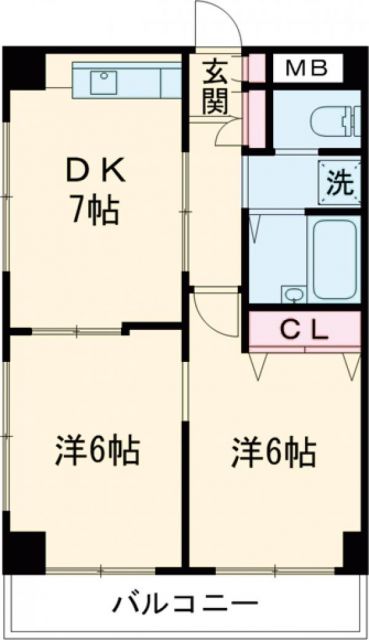 エスぺーロ自由が丘の間取り